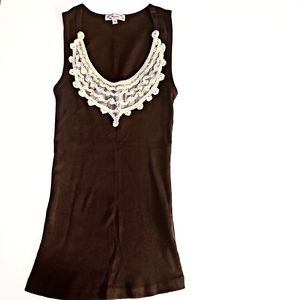 6 Degrees Ribbed Tank